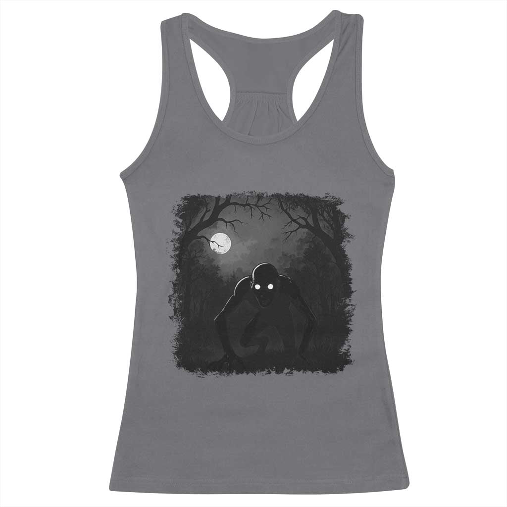 Rake Creepypasta Racerback Tank Top Creepy Cryptid Series Cryptozoology Gift Halloween - Wonder Print Shop