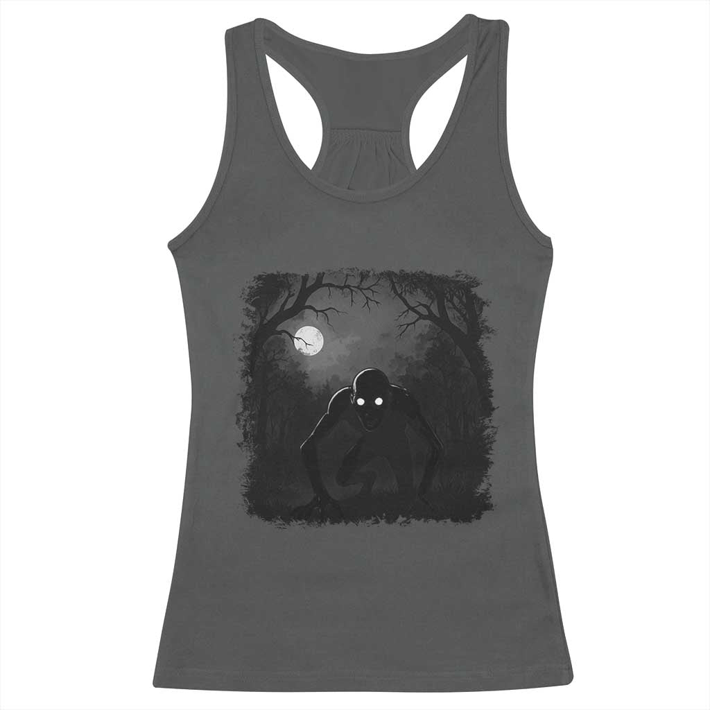 Rake Creepypasta Racerback Tank Top Creepy Cryptid Series Cryptozoology Gift Halloween - Wonder Print Shop