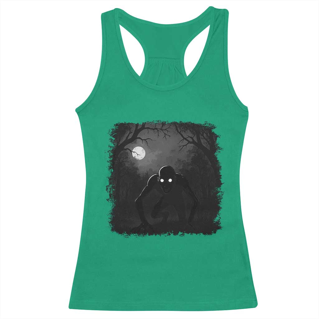 Rake Creepypasta Racerback Tank Top Creepy Cryptid Series Cryptozoology Gift Halloween - Wonder Print Shop