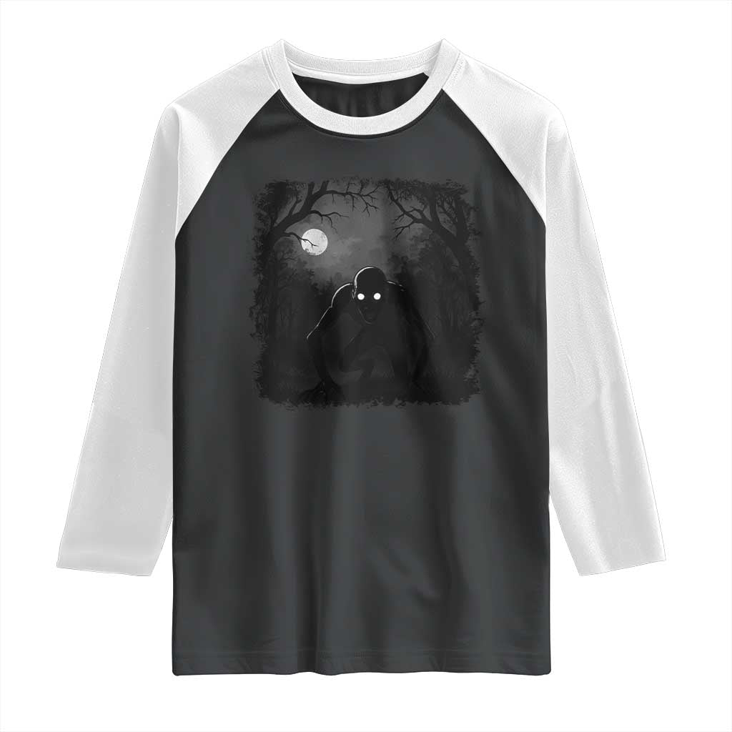 Rake Creepypasta Raglan Shirt Creepy Cryptid Series Cryptozoology Gift Halloween - Wonder Print Shop