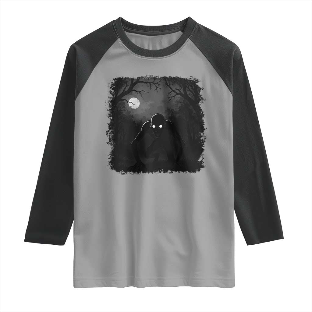 Rake Creepypasta Raglan Shirt Creepy Cryptid Series Cryptozoology Gift Halloween - Wonder Print Shop