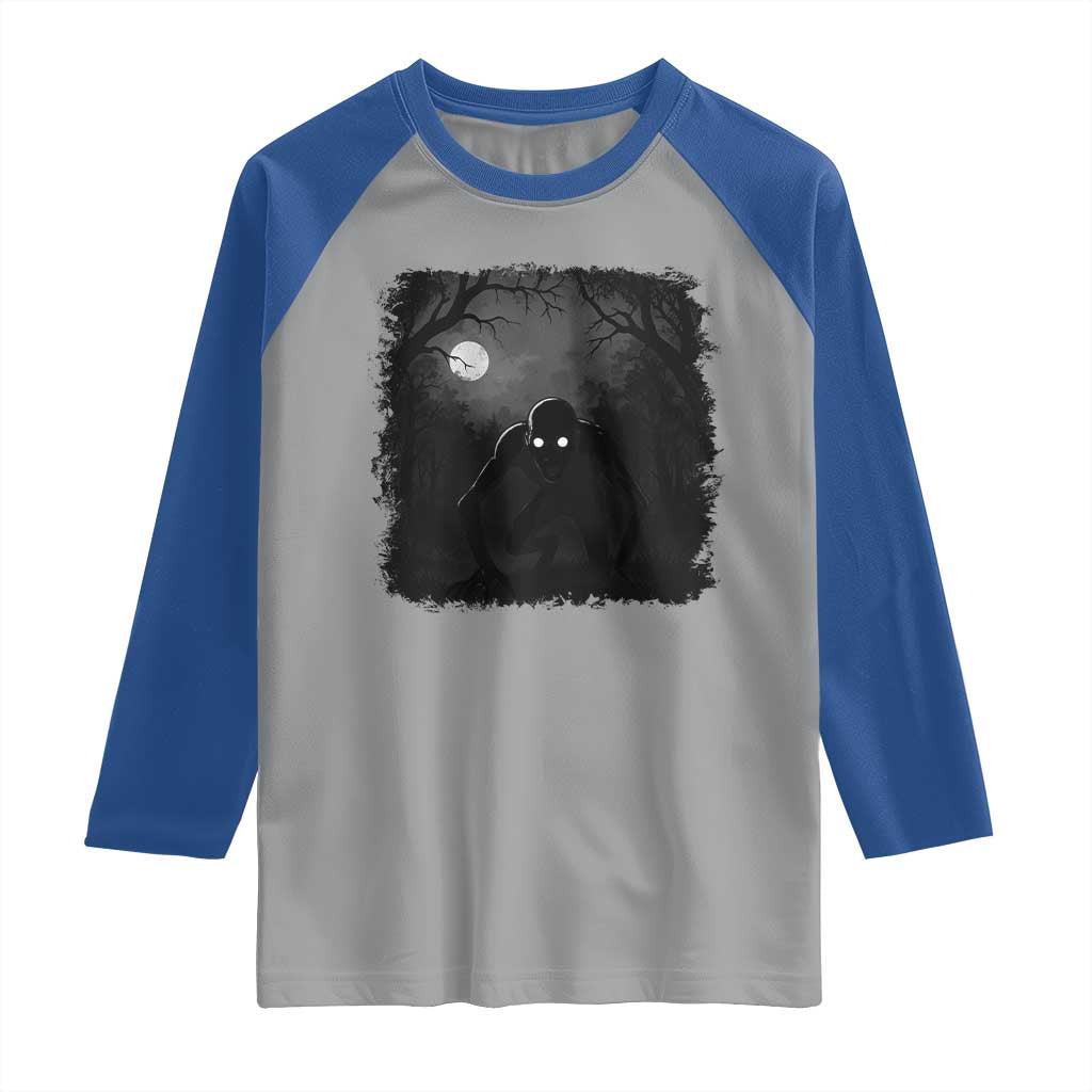 Rake Creepypasta Raglan Shirt Creepy Cryptid Series Cryptozoology Gift Halloween - Wonder Print Shop