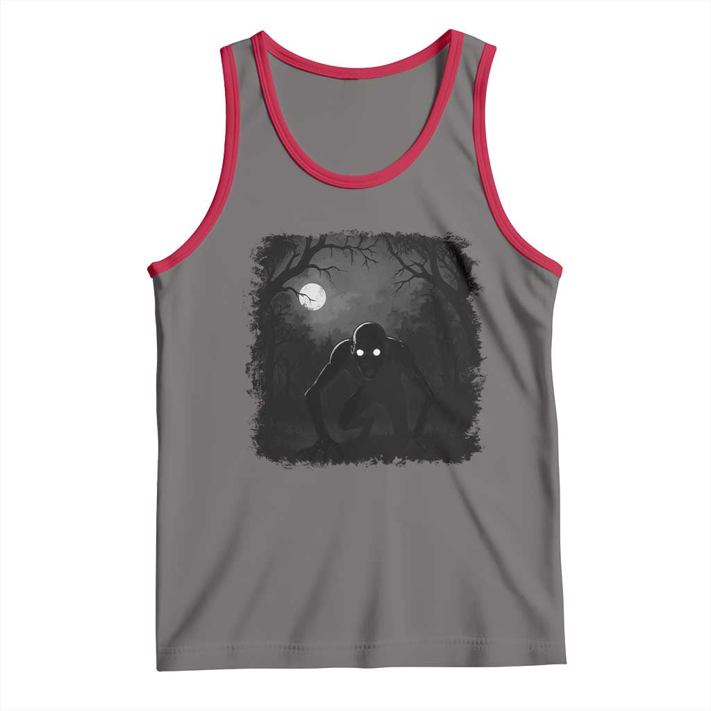 Rake Creepypasta Tank Top Creepy Cryptid Series Cryptozoology Gift Halloween - Wonder Print Shop