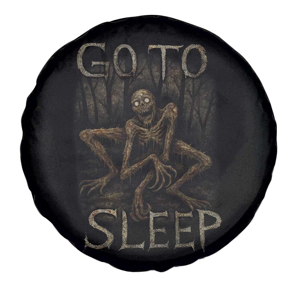 Rake Creepypasta Spare Tire Cover Creepy Cryptid Series Alt Goth Grunge Horror Aesthetic - Wonder Print Shop