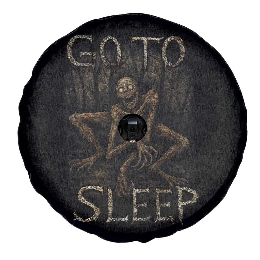 Rake Creepypasta Spare Tire Cover Creepy Cryptid Series Alt Goth Grunge Horror Aesthetic - Wonder Print Shop