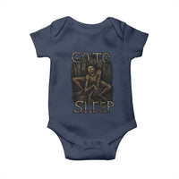 Rake Creepypasta Baby Onesie Creepy Cryptid Series Alt Goth Grunge Horror Aesthetic - Wonder Print Shop