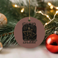 Rake Creepypasta Ceramic Ornament Creepy Cryptid Series Alt Goth Grunge Horror Aesthetic - Wonder Print Shop