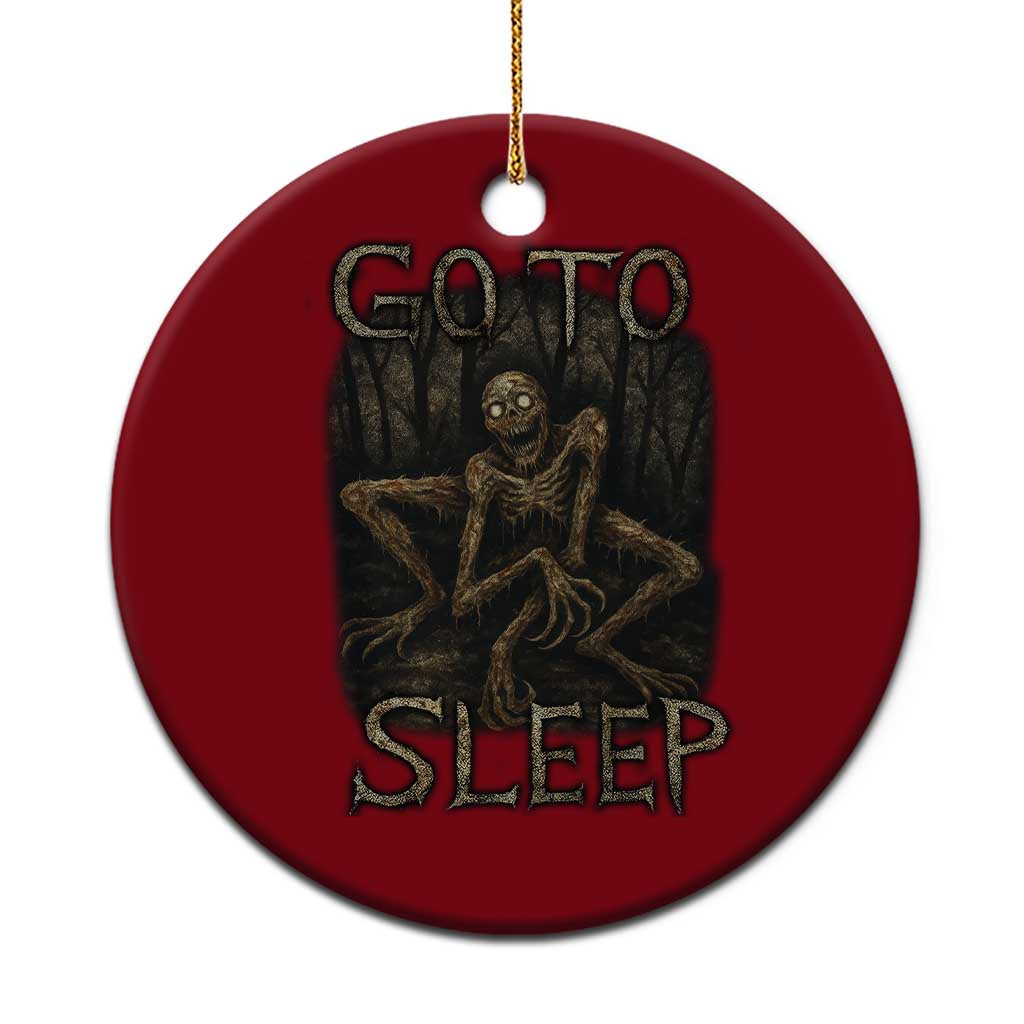 Rake Creepypasta Ceramic Ornament Creepy Cryptid Series Alt Goth Grunge Horror Aesthetic - Wonder Print Shop