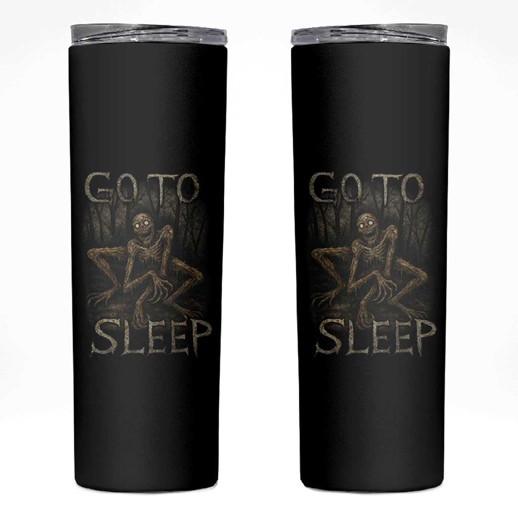 Rake Creepypasta Skinny Tumbler Creepy Cryptid Series Alt Goth Grunge Horror Aesthetic - Wonder Print Shop