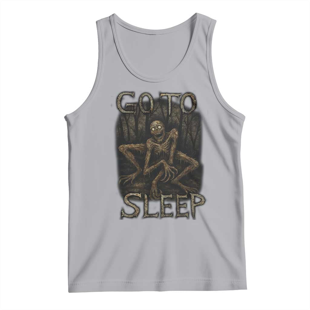 Rake Creepypasta Tank Top Creepy Cryptid Series Alt Goth Grunge Horror Aesthetic - Wonder Print Shop