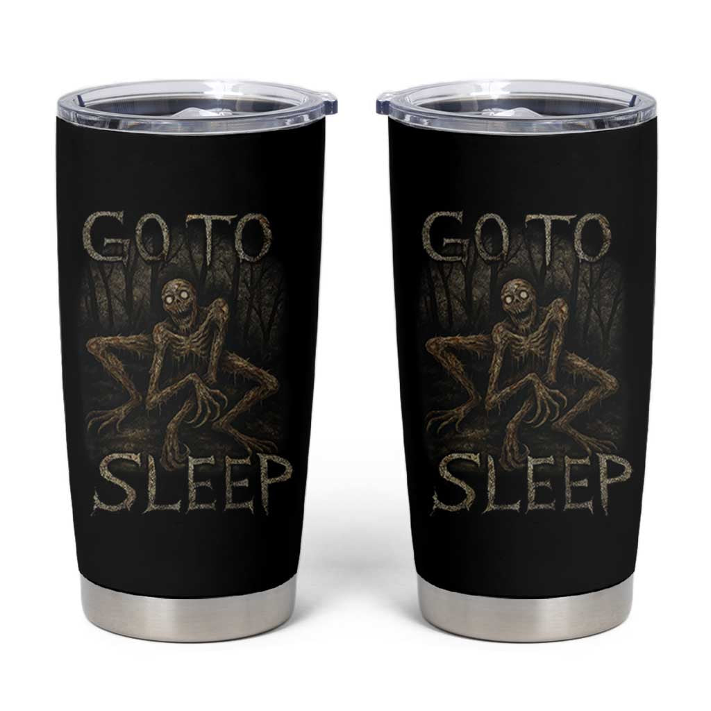 Rake Creepypasta Tumbler Cup Creepy Cryptid Series Alt Goth Grunge Horror Aesthetic - Wonder Print Shop