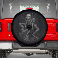 Creepy Rake Spare Tire Cover Creepypasta Cryptid Series Alt Goth Grunge Horror Aesthetic - Wonder Print Shop