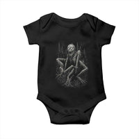 Creepy Rake Baby Onesie Creepypasta Cryptid Series Alt Goth Grunge Horror Aesthetic - Wonder Print Shop