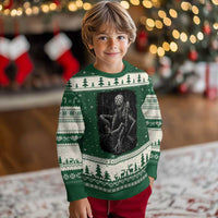 Creepy Rake Ugly Christmas Sweater Creepypasta Cryptid Series Alt Goth Grunge Horror Aesthetic - Wonder Print Shop