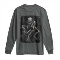 Creepy Rake Long Sleeve Shirt Creepypasta Cryptid Series Alt Goth Grunge Horror Aesthetic - Wonder Print Shop