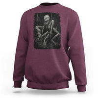 Creepy Rake Sweatshirt Creepypasta Cryptid Series Alt Goth Grunge Horror Aesthetic - Wonder Print Shop