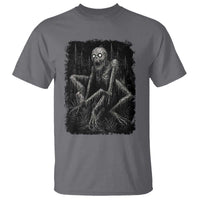 Creepy Rake T Shirt Creepypasta Cryptid Series Alt Goth Grunge Horror Aesthetic - Wonder Print Shop