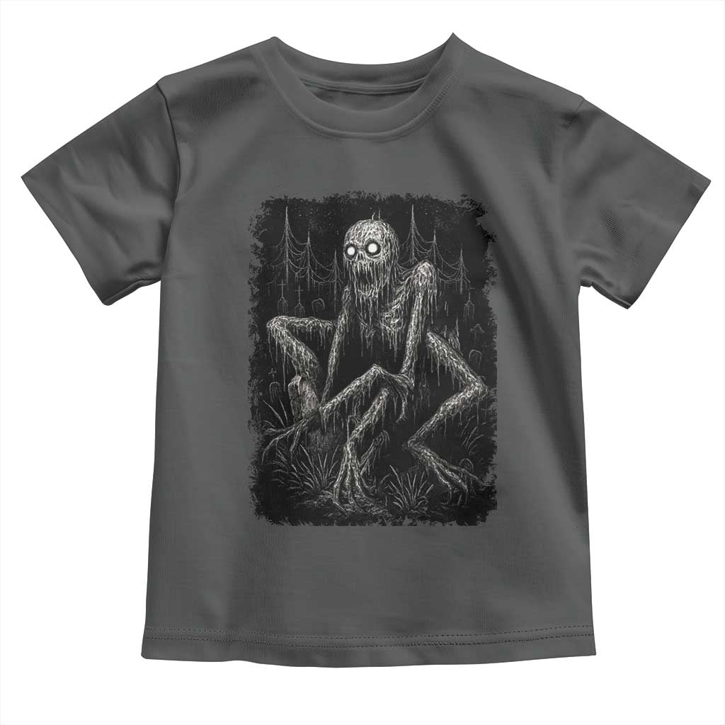 Creepy Rake Toddler T Shirt Creepypasta Cryptid Series Alt Goth Grunge Horror Aesthetic - Wonder Print Shop