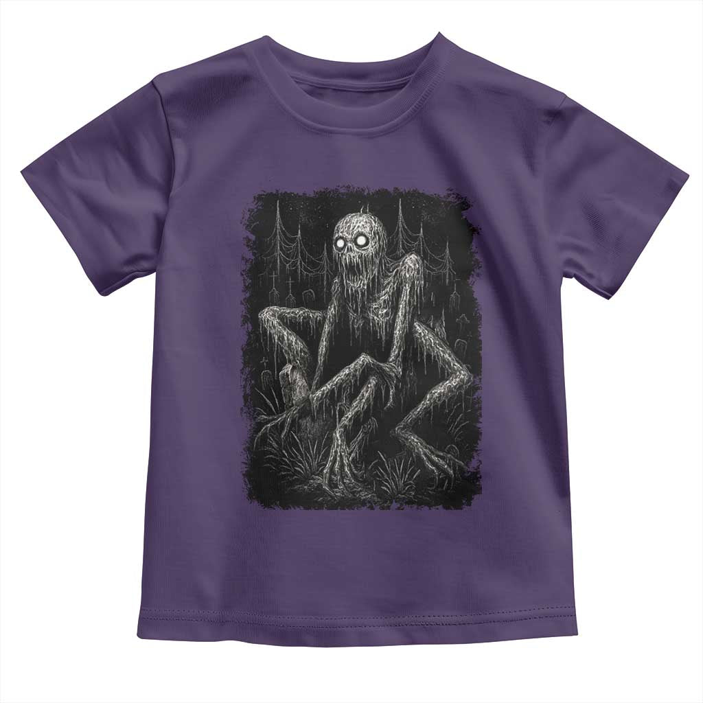 Creepy Rake Toddler T Shirt Creepypasta Cryptid Series Alt Goth Grunge Horror Aesthetic - Wonder Print Shop