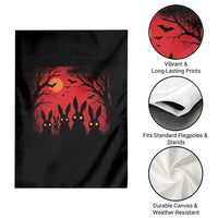 Rake Creepypasta Garden Flag Creepy Cryptid Series Horror Goth Alt Alternative Art - Wonder Print Shop