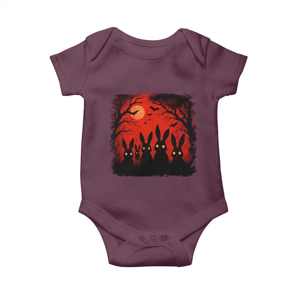 Rake Creepypasta Baby Onesie Creepy Cryptid Series Horror Goth Alt Alternative Art - Wonder Print Shop