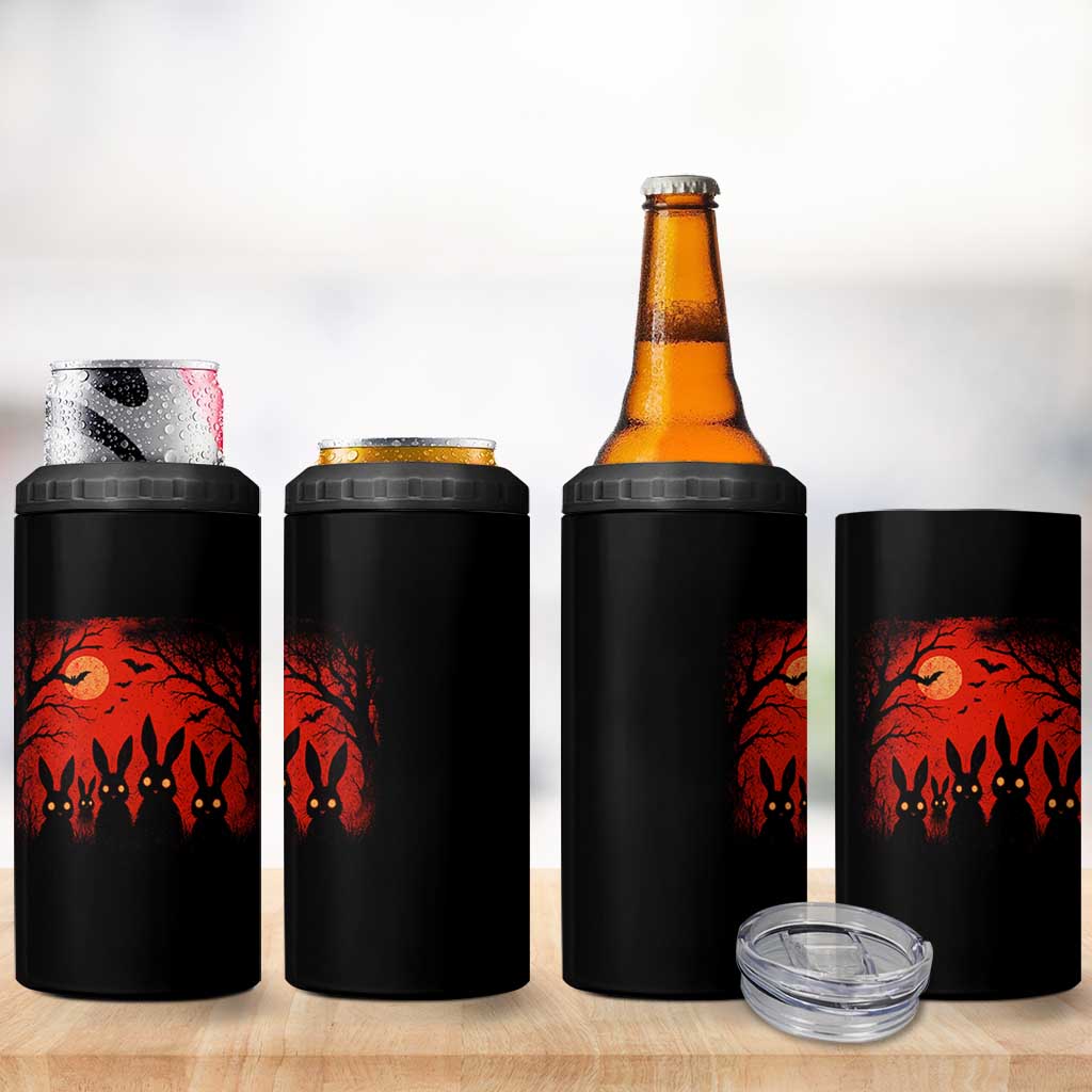 Rake Creepypasta 4 in 1 Can Cooler Tumbler Creepy Cryptid Series Horror Goth Alt Alternative Art - Wonder Print Shop