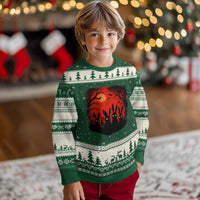 Rake Creepypasta Ugly Christmas Sweater Creepy Cryptid Series Horror Goth Alt Alternative Art - Wonder Print Shop