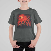 Rake Creepypasta T Shirt For Kid Creepy Cryptid Series Horror Goth Alt Alternative Art - Wonder Print Shop