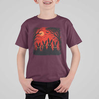 Rake Creepypasta T Shirt For Kid Creepy Cryptid Series Horror Goth Alt Alternative Art - Wonder Print Shop