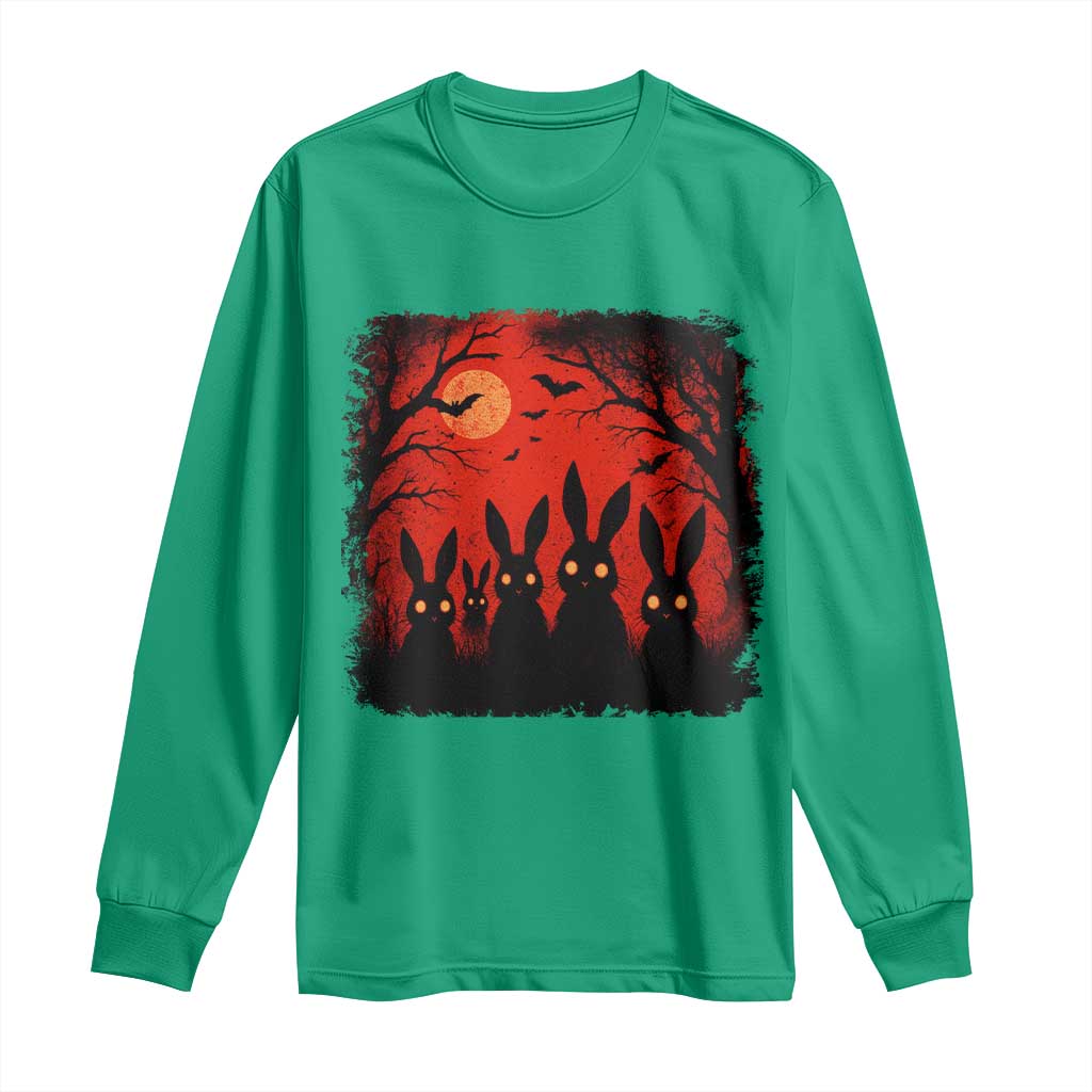 Rake Creepypasta Long Sleeve Shirt Creepy Cryptid Series Horror Goth Alt Alternative Art - Wonder Print Shop
