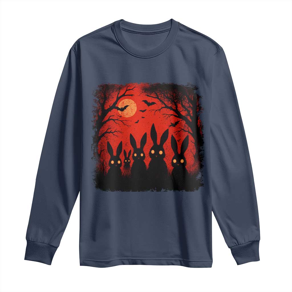 Rake Creepypasta Long Sleeve Shirt Creepy Cryptid Series Horror Goth Alt Alternative Art - Wonder Print Shop