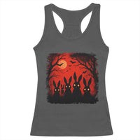 Rake Creepypasta Racerback Tank Top Creepy Cryptid Series Horror Goth Alt Alternative Art - Wonder Print Shop