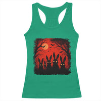 Rake Creepypasta Racerback Tank Top Creepy Cryptid Series Horror Goth Alt Alternative Art - Wonder Print Shop