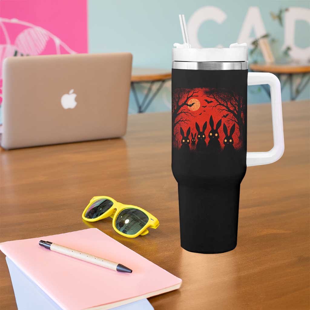 Rake Creepypasta Tumbler With Handle Creepy Cryptid Series Horror Goth Alt Alternative Art - Wonder Print Shop