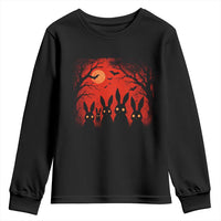 Rake Creepypasta Youth Sweatshirt Creepy Cryptid Series Horror Goth Alt Alternative Art - Wonder Print Shop