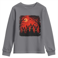 Rake Creepypasta Youth Sweatshirt Creepy Cryptid Series Horror Goth Alt Alternative Art - Wonder Print Shop