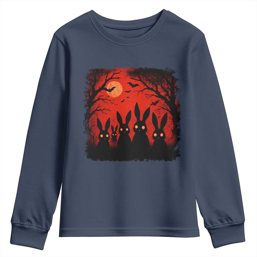 Rake Creepypasta Youth Sweatshirt Creepy Cryptid Series Horror Goth Alt Alternative Art - Wonder Print Shop
