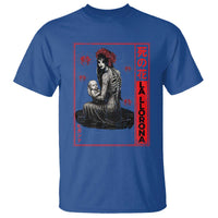 La Llorona T Shirt Folklore Japanese Spider Lily Soft Grunge Anime Aesthetic Flower - Wonder Print Shop