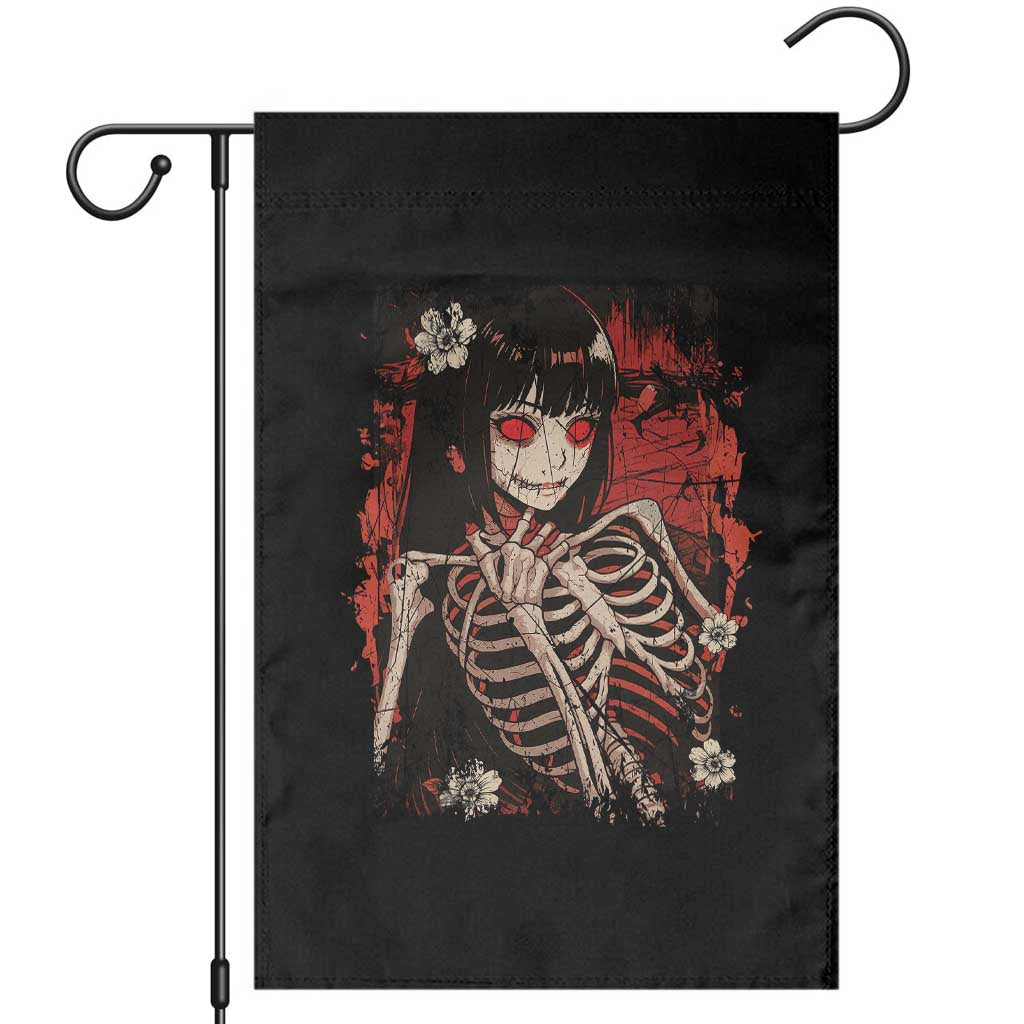 Horror Anime Manga Garden Flag Japan Japanese Creepy Kawaii Goth - Wonder Print Shop