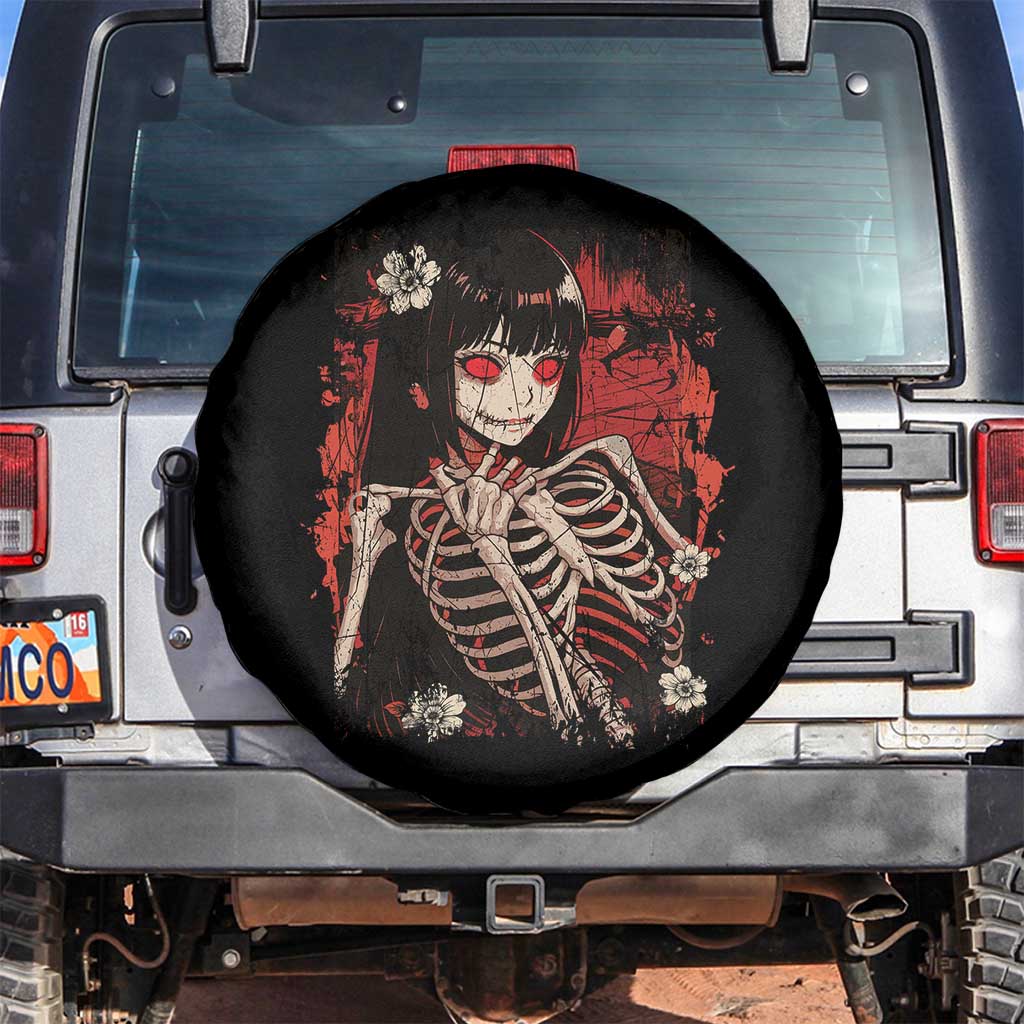 Horror Anime Manga Spare Tire Cover Japan Japanese Creepy Kawaii Goth - Wonder Print Shop