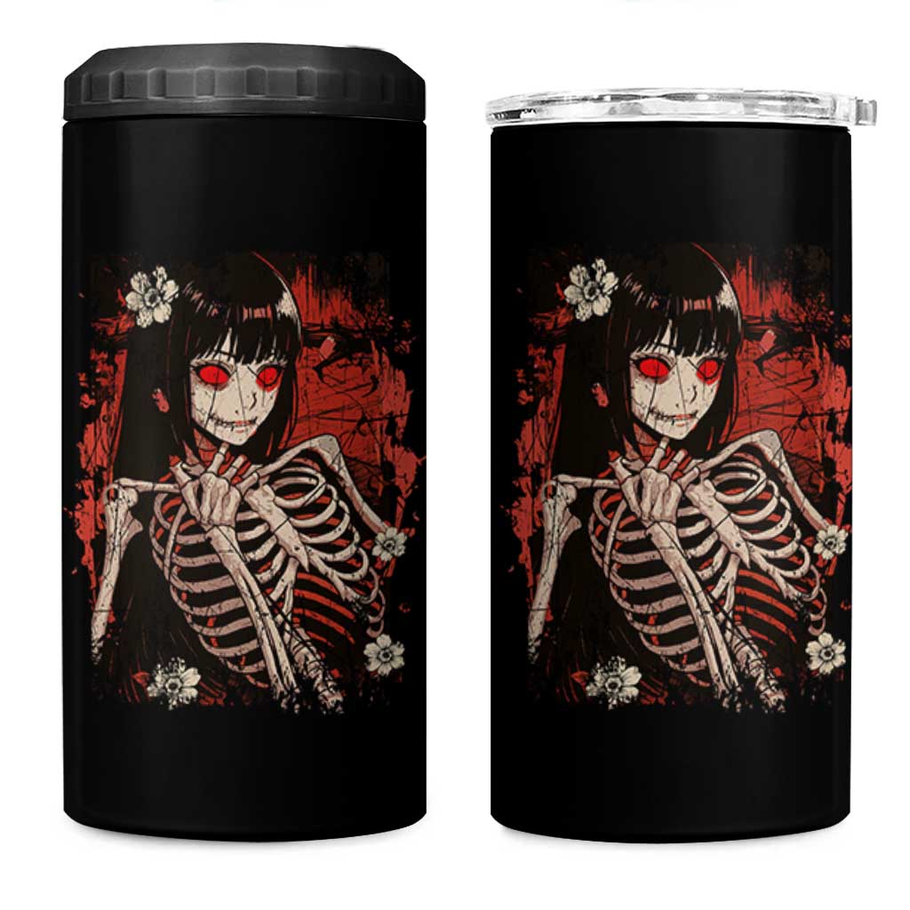 Horror Anime Manga 4 in 1 Can Cooler Tumbler Japan Japanese Creepy Kawaii Goth - Wonder Print Shop
