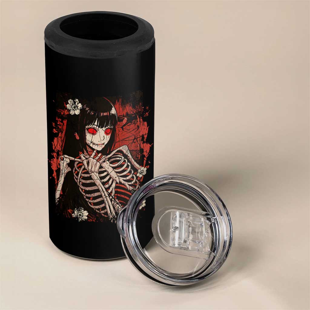 Horror Anime Manga 4 in 1 Can Cooler Tumbler Japan Japanese Creepy Kawaii Goth - Wonder Print Shop