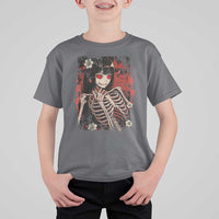 Horror Anime Manga T Shirt For Kid Japan Japanese Creepy Kawaii Goth - Wonder Print Shop