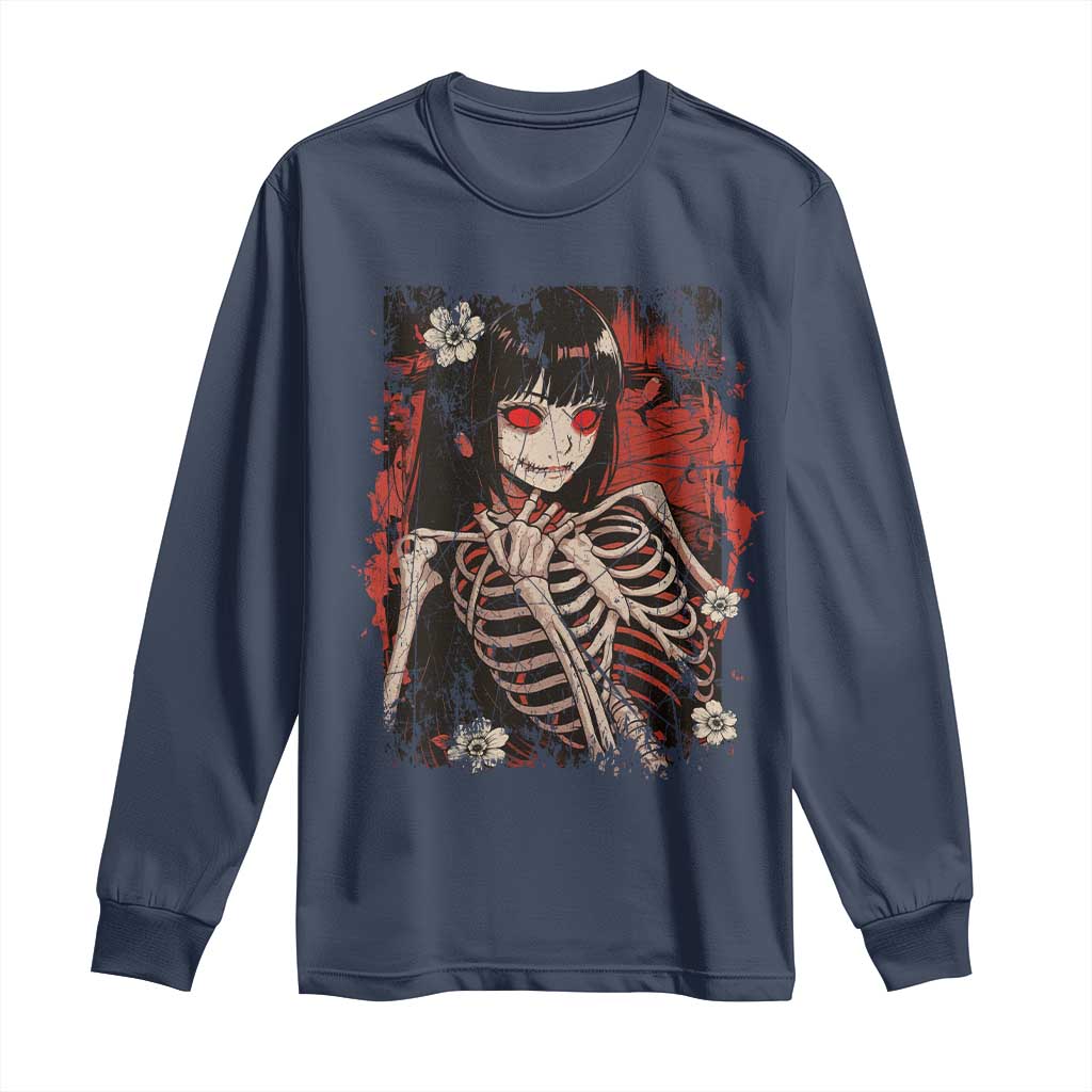 Horror Anime Manga Long Sleeve Shirt Japan Japanese Creepy Kawaii Goth - Wonder Print Shop