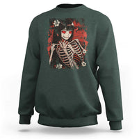 Horror Anime Manga Sweatshirt Japan Japanese Creepy Kawaii Goth - Wonder Print Shop