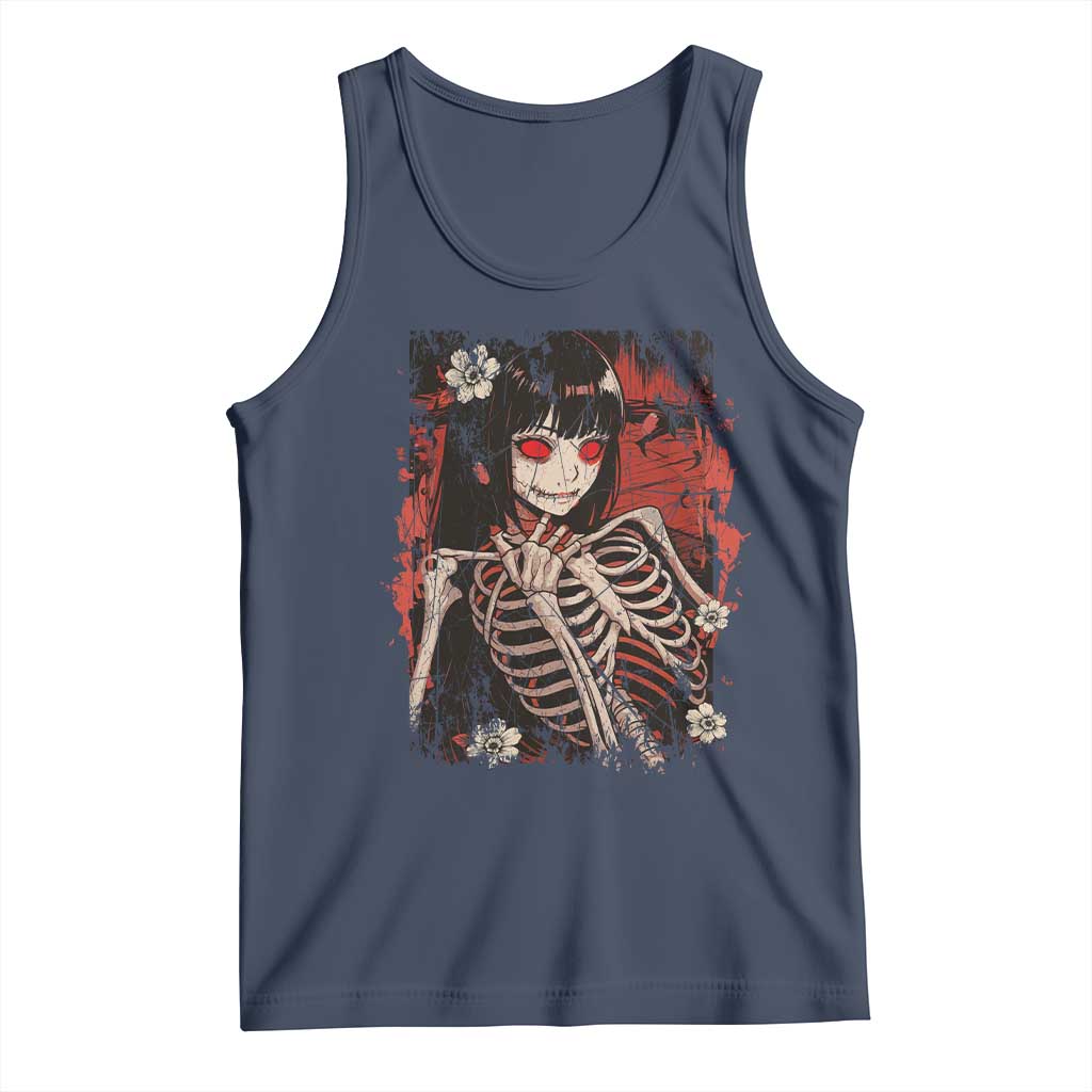 Horror Anime Manga Tank Top Japan Japanese Creepy Kawaii Goth - Wonder Print Shop