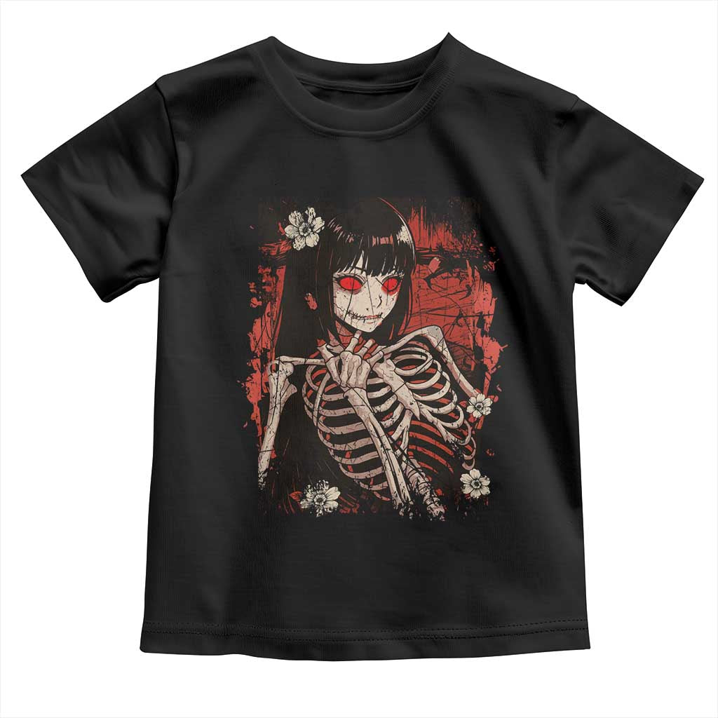 Horror Anime Manga Toddler T Shirt Japan Japanese Creepy Kawaii Goth - Wonder Print Shop