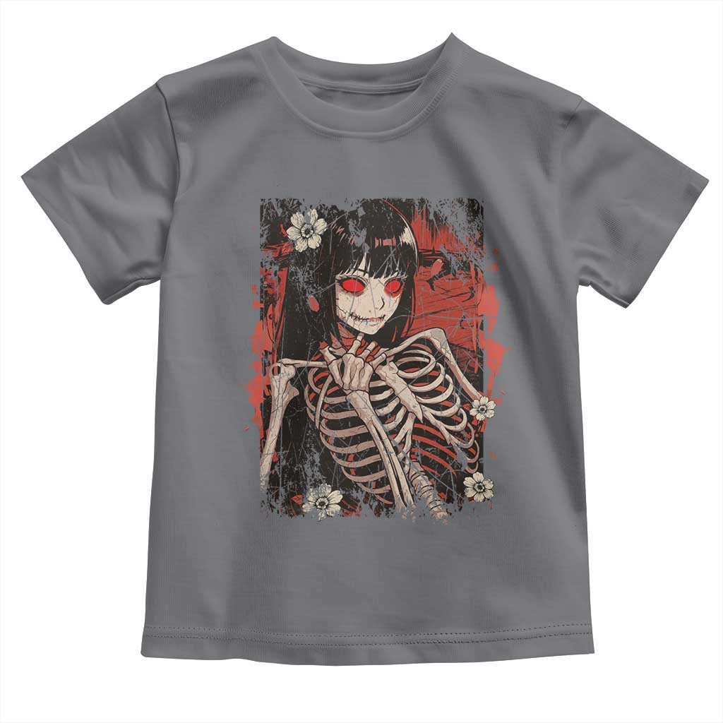 Horror Anime Manga Toddler T Shirt Japan Japanese Creepy Kawaii Goth - Wonder Print Shop