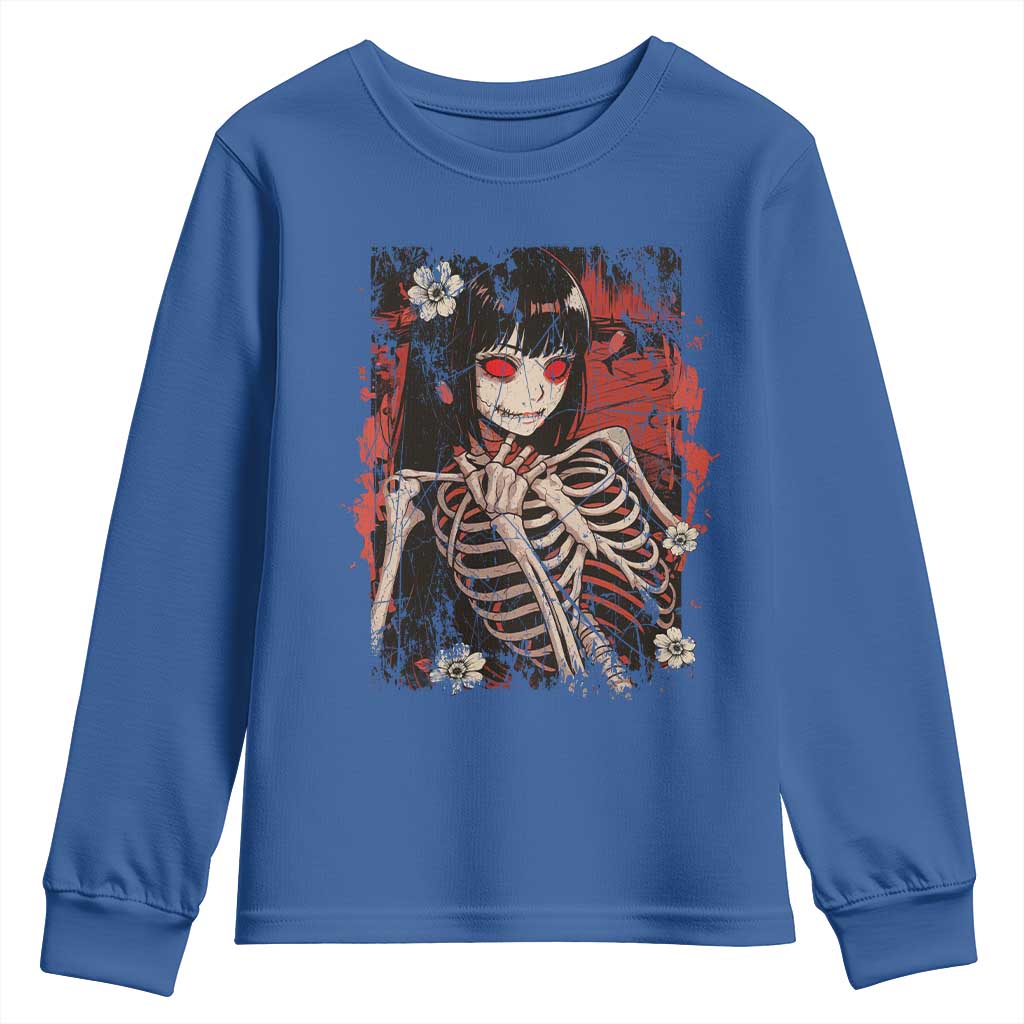 Horror Anime Manga Youth Sweatshirt Japan Japanese Creepy Kawaii Goth - Wonder Print Shop