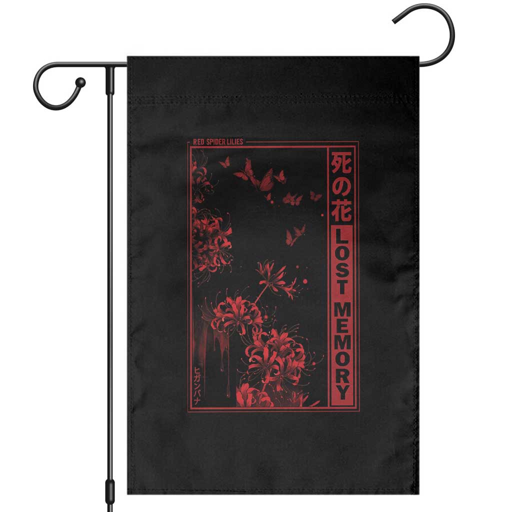 Japanese Spider Lily Garden Flag Soft Grunge Anime Aesthetic Flower - Wonder Print Shop